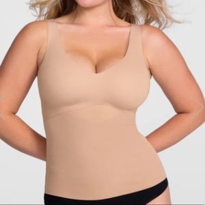 HONEYLOVE LiftWear Tank COLOR SAND SIZE LARGE NEW.  0557